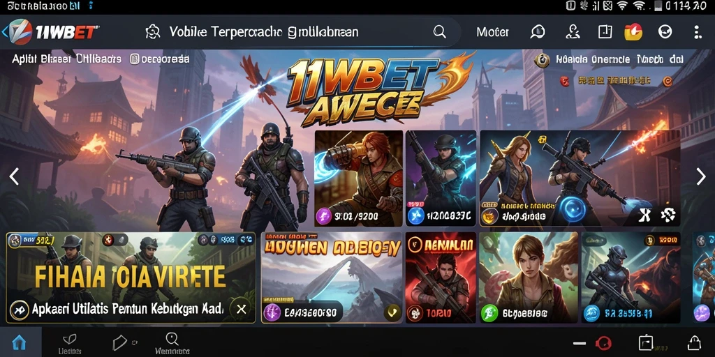 Tampilan antarmuka <strong>11WBET</strong> yang intuitif dan mudah digunakan.
