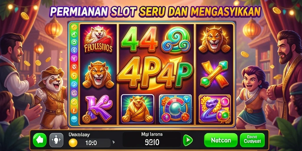 Gameplay seru dalam 4P4P dengan grafis yang menawan.