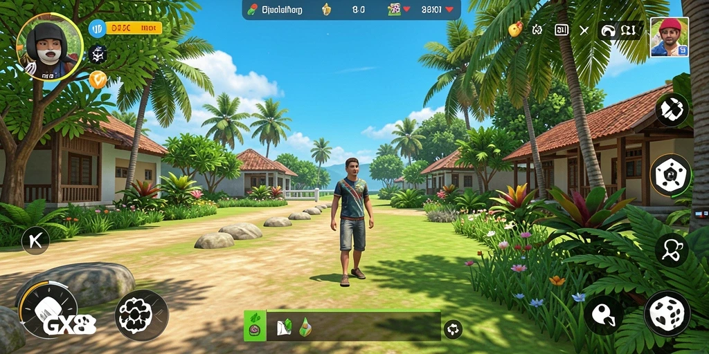 Screenshot GX88 menampilkan gameplay yang seru dan menarik.