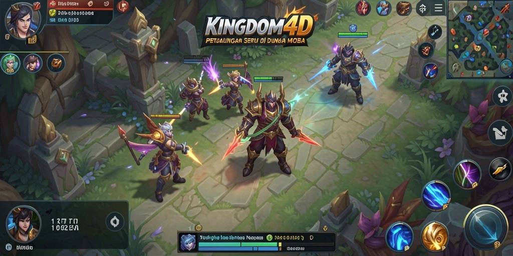 Tangkapan layar gameplay KINGDOM4D yang mengasyikkan.
