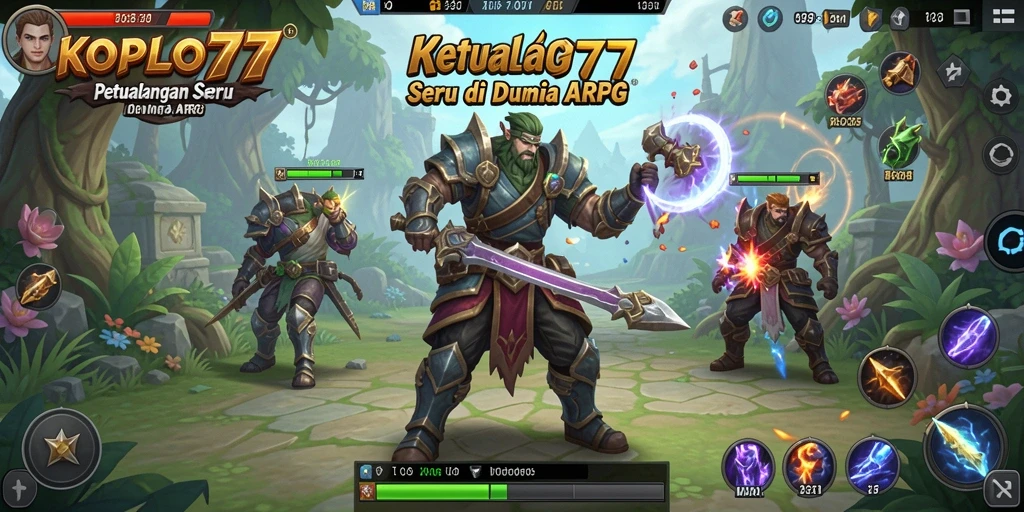 Tampilan gameplay KOPLO77 yang menarik dan seru.