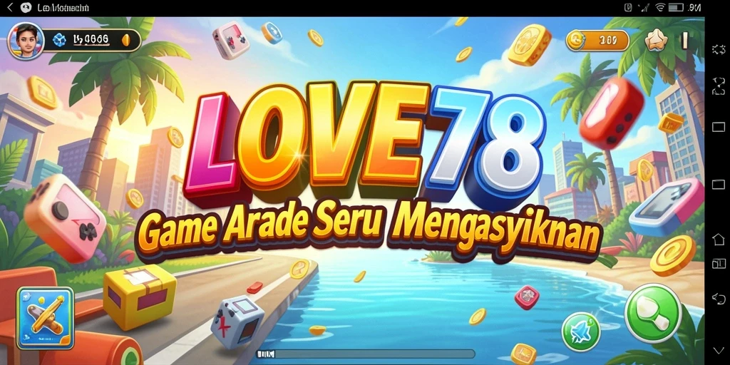 Tampilan gameplay Arcade yang seru dan menantang dari LOVE678.