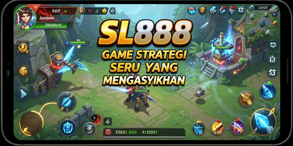 Tampilan menarik dari gameplay SL888 yang mengedepankan strategi.