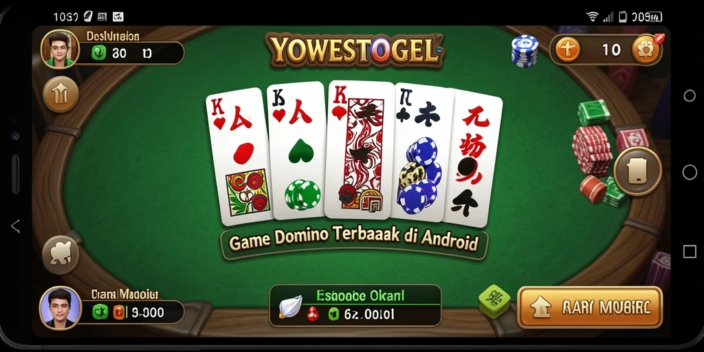 Tampilan menarik gameplay Domino di YOWESTOGEL.